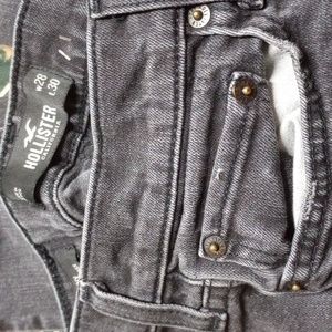 Hollister black jeans 28×30